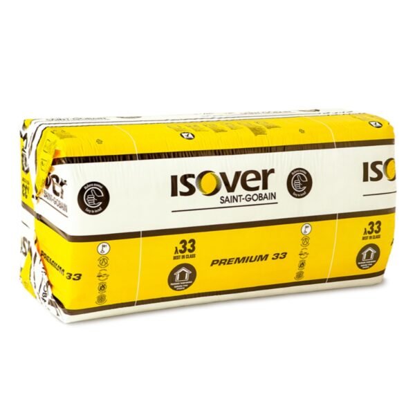 Isover Premium 33 (KL33) minerālvate plātnēs